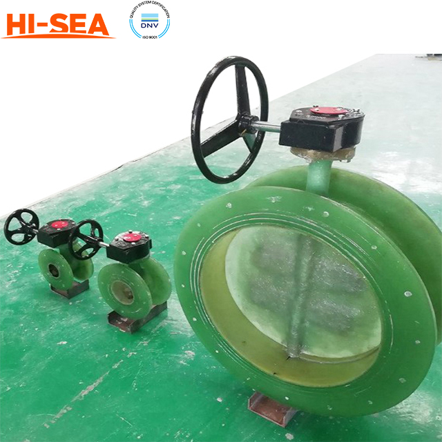 FRP Flange Butterfly Valve